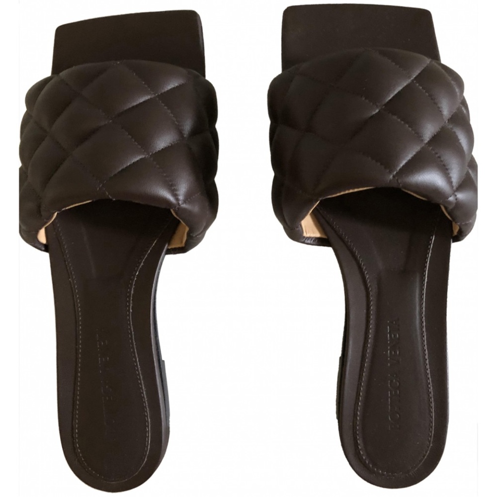 Bottega Veneta Leather Sandals